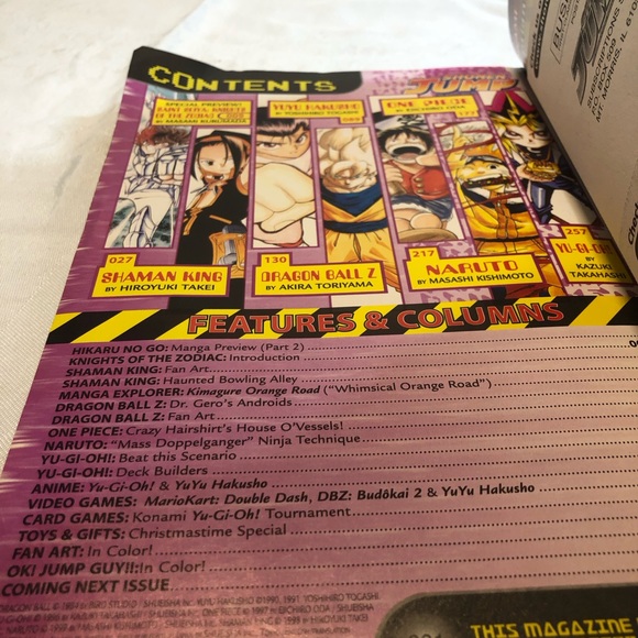 Vintage Shonen Jump Magazine December 2003 Manga - Picture 11 of 12